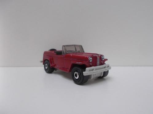 4098 '48 Willys Jeepster Matchbox, Hobby en Vrije tijd, Modelauto's | Overige schalen, Gebruikt, Auto, Ophalen of Verzenden