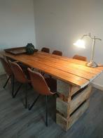 Eettafel set compleet, Huis en Inrichting, Tafels | Eettafels, 200 cm of meer, 50 tot 100 cm, Gebruikt, Rechthoekig