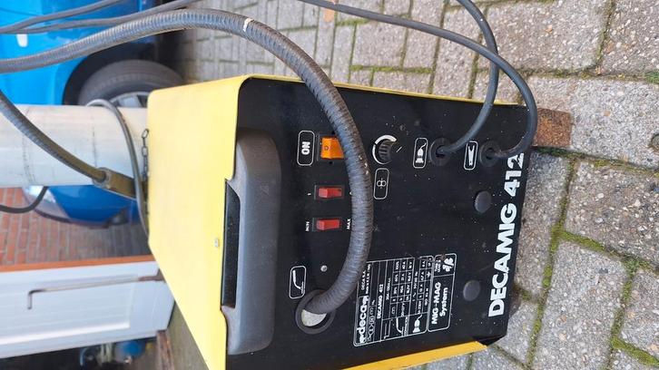 Mig mag lasapparaad, Doe-het-zelf en Verbouw, Gereedschap | Lasapparaten, Zo goed als nieuw, Co2, 250 ampère of meer, Ophalen of Verzenden