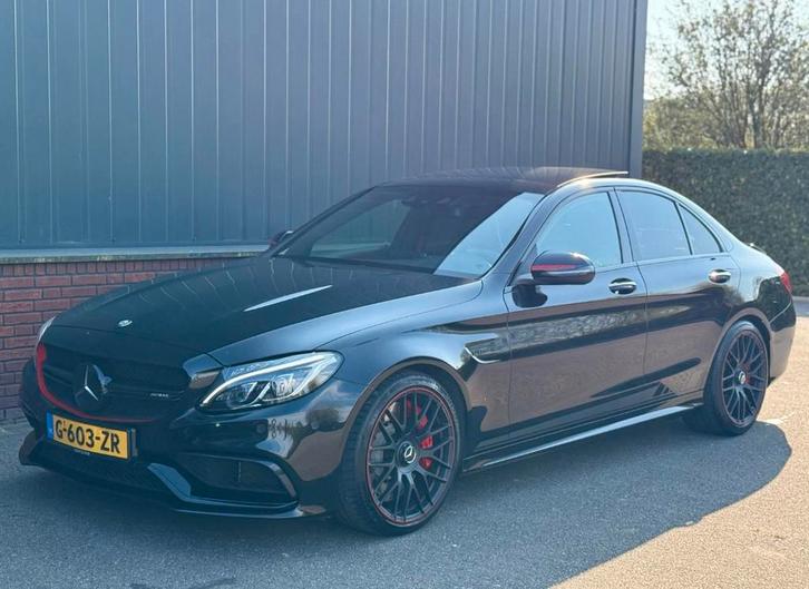 Mercedes-Benz C-Klasse C63s 4.0 375KW 510PK Edition 1 Zwart, Auto's, Mercedes-Benz, Particulier, C-Klasse, Benzine, F, Sedan, Automaat