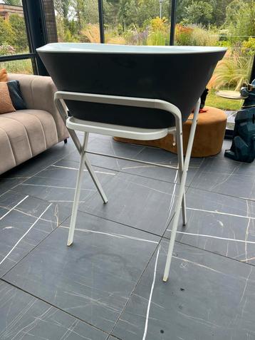 Babybad met standaard HOPPOP; antraciet/wit beschikbaar voor biedingen