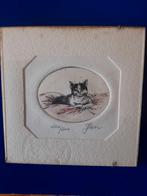 Etsje kat., Antiek en Kunst, Ophalen of Verzenden