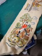 schellekoord geborduurd met paarden tafereel, Ophalen of Verzenden, 'T Olde Gre-j, Info@toldegrej.nl, Endepoelstraat 20f Didam