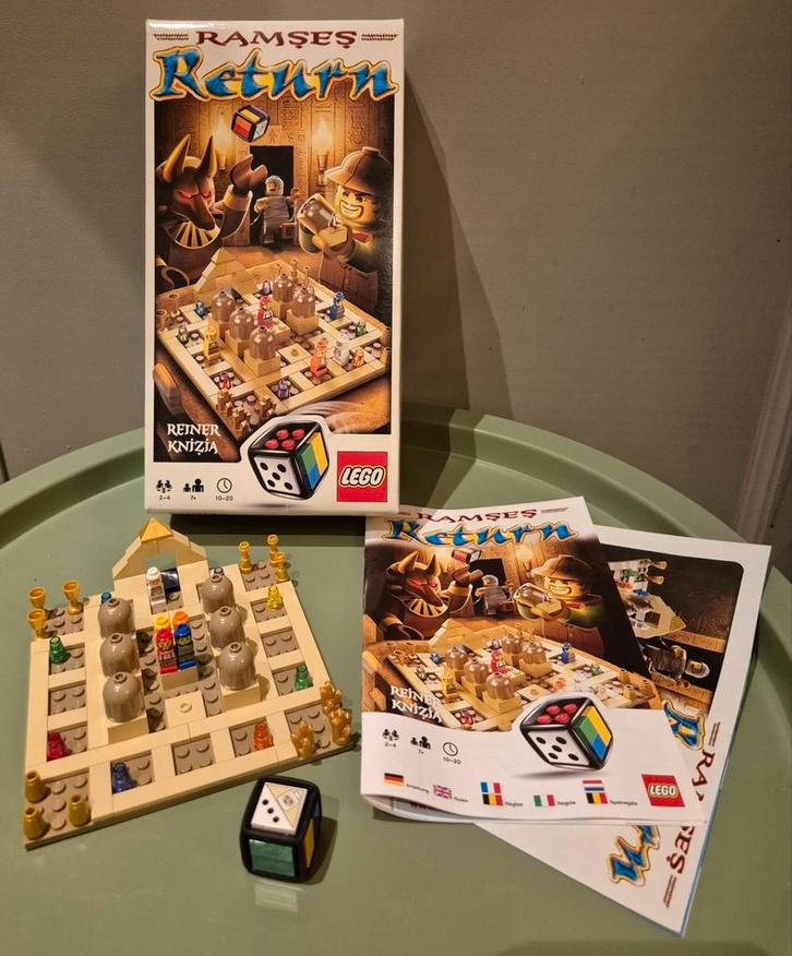 Lego Z.g.a.n spel Ramses Return 3855 compleet, Kinderen en Baby's, Speelgoed | Duplo en Lego, Zo goed als nieuw, Ophalen of Verzenden