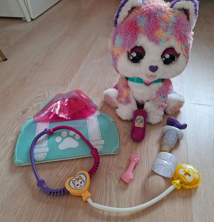 Vtech interactieve puppy Maxime, Kinderen en Baby's, Speelgoed | Vtech, Zo goed als nieuw, Ophalen of Verzenden