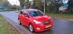 Opel Karl 1.0 benzine cosmo Ecoflex  airco lmv cruise leder, Voorwielaandrijving, 839 kg, 74 pk, Zwart