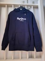 Mooie Pepe Jeans heren hoodie, donkerblauw,  maat S, Zo goed als nieuw, Pepe Jeans, Maat 46 (S) of kleiner, Verzenden