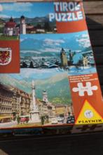 Drie Tirol puzzels 120 st, Hobby en Vrije tijd, Denksport en Puzzels, Minder dan 500 stukjes, Legpuzzel, Zo goed als nieuw, Verzenden