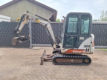 Bobcat 328 graafmachine kubota hitachi yanmar beschikbaar voor biedingen