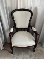 Vintage Houten Stoel - Comfortabel!, Huis en Inrichting, Fauteuils, Minder dan 50 cm, Gebruikt, Minder dan 75 cm, Ophalen of Verzenden
