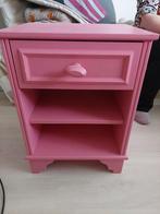 Lief! Lifestyle roze nachtkastje met lade, Huis en Inrichting, Ophalen, Gebruikt, Minder dan 45 cm