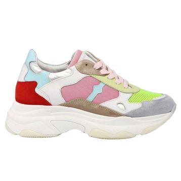 HIP maat 40 sneaker/rits wit/roze/groen - gratis verzenden beschikbaar voor biedingen