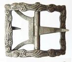 Gesp-buckle CJ type V 1660-1720 zilver 44x36mm NL  a441, Antiek en Kunst, Antiek | Kleding en Accessoires, Ophalen of Verzenden