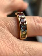 Ring Granaat, Amethyst,Topaas,Peridoot,Zirkoon,Citrine, 18 tot 19, Nieuw, Ophalen of Verzenden, Met edelsteen