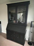 Buffetkast / Secretaire, zwart, Met deur(en), 25 tot 50 cm, 100 tot 150 cm, Gebruikt