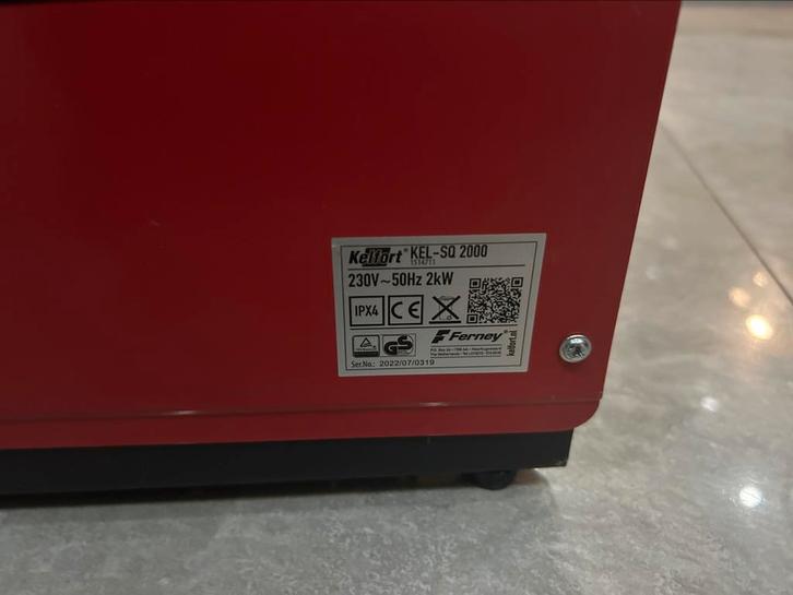 Kelfort elektrische kachel – 2 kW – 3 stuks beschikbaar, Huis en Inrichting, Kachels, Overige soorten, Elektrisch, Ophalen of Verzenden