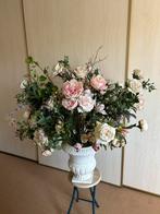 Zijde bloemstuk, Huis en Inrichting, Woonaccessoires | Kunstplanten en Kunstbloemen, Ophalen, Gebruikt, Binnen