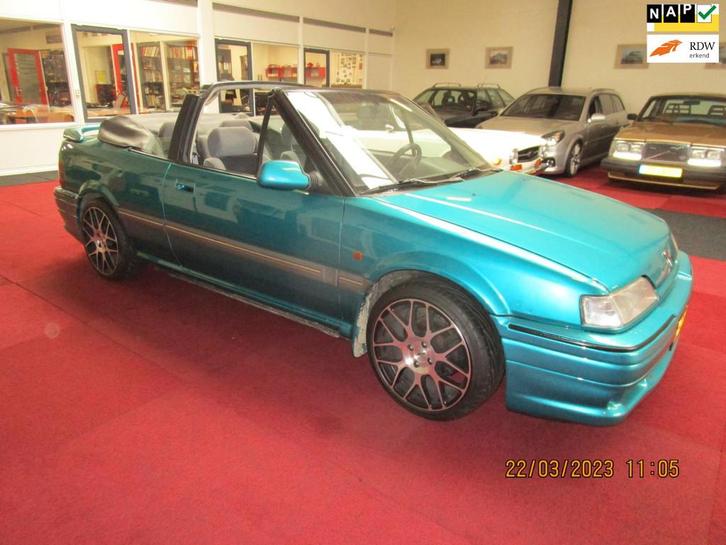 Rover 214 Cabrio Look 220 coupe, Auto's, Rover, Particulier, Te koop, Overige modellen, Lichtmetalen velgen, Metallic lak, Open dak