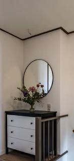 Spiegel rond, Ophalen, Rond, Zo goed als nieuw, 75 tot 100 cm