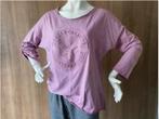Roze shirt mt. XL ophaalmouwen, Made in Italy, Maat 46/48 (XL) of groter, Ophalen of Verzenden, Zo goed als nieuw