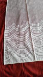 1 stuk vitrage J, 100 tot 150 cm, Wit, Nieuw, Ophalen of Verzenden