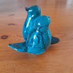 Mdinaglass beeldje span vogeltjes, Ophalen of Verzenden, Zo goed als nieuw, Dier
