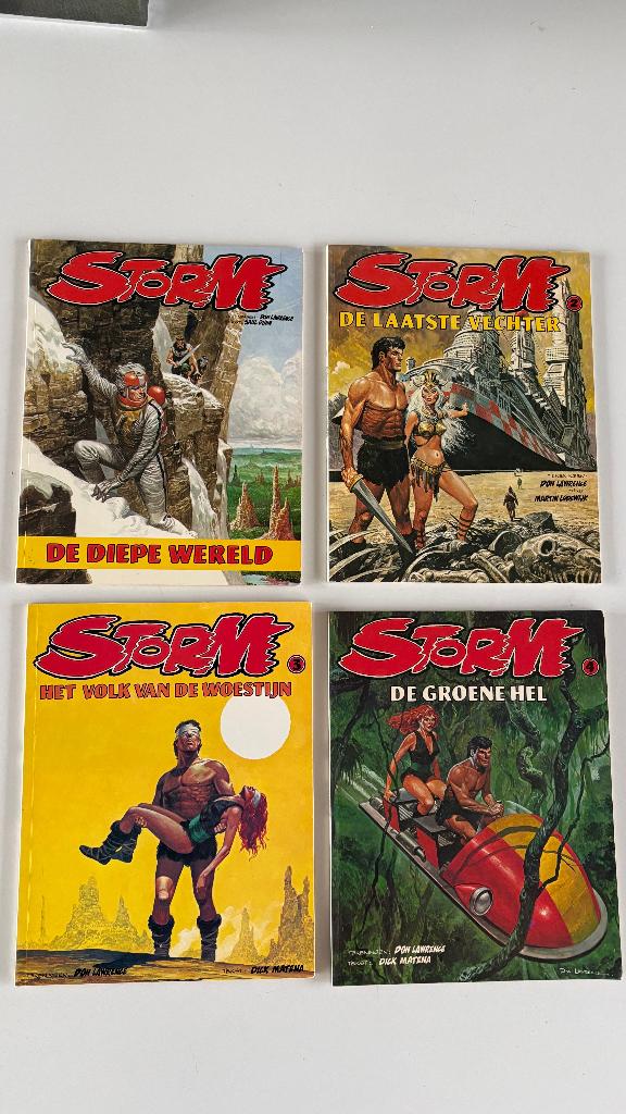 Stripreeks Storm van Don Lawrence, Ophalen, Zo goed als nieuw, Don Lawrence, Meerdere stripboeken
