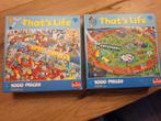 2 that's life puzzels, Ophalen, 500 t/m 1500 stukjes, Zo goed als nieuw