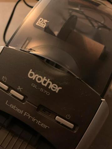 Brother QL-570 Labelwriter - 29 & 62mm labels beschikbaar voor biedingen