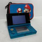 Nintendo 3DS Blauw incl. Lader en Hoes, Ophalen of Verzenden, Gebruikt, Blauw, 3DS