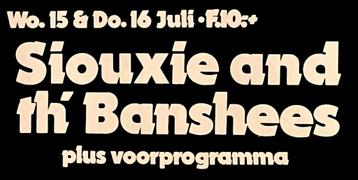 Paradiso. Siouxie and the Banshees. 1981 beschikbaar voor biedingen