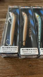 Vier roofvispluggen “Sébile slender eel 126mm 13.3gram, Ophalen of Verzenden, Nieuw
