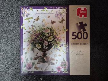 Jumbo Puzzel - Autumn Bouquet - 500 Stukjes beschikbaar voor biedingen
