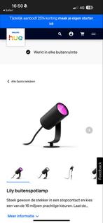 Philips Hue Lily Buitenspot - Nieuw, Kunststof, Minder dan 50 watt, Nieuw, Ophalen of Verzenden