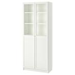 3x Ikea Billy vitrinedeuren kast, Huis en Inrichting, Kasten | Vitrinekasten, Ophalen, 200 cm of meer, 50 tot 100 cm, Zo goed als nieuw