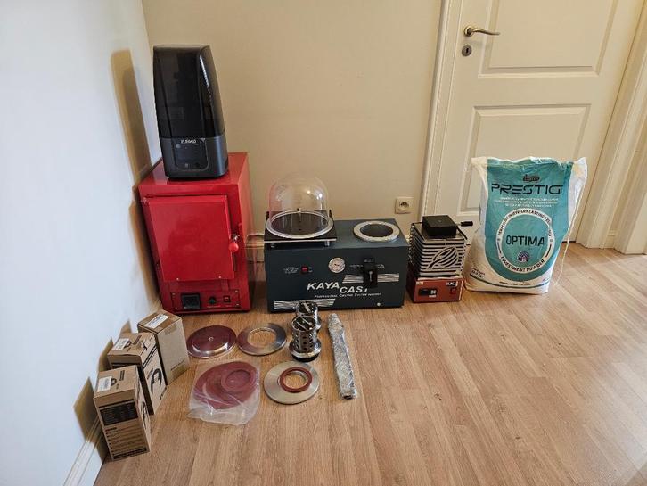 Goudsmid,tandtechniek volledige giet installatie., Hobby en Vrije tijd, Overige Hobby en Vrije tijd, Zo goed als nieuw, Ophalen