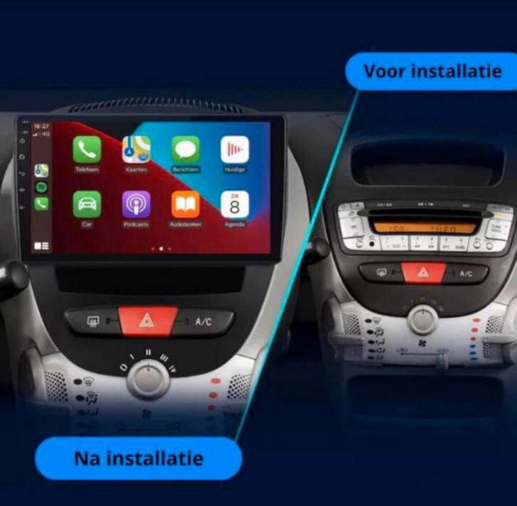 Upgrade je Aygo, C1, 107: Draadloos & High-Tech! APPLE | NAV, Auto diversen, Autoradio's, Nieuw, Ophalen of Verzenden