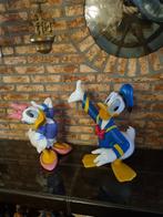 Beeld disney Donald en Katrien, Verzamelen, Disney, Ophalen, Donald Duck, Zo goed als nieuw, Beeldje of Figuurtje