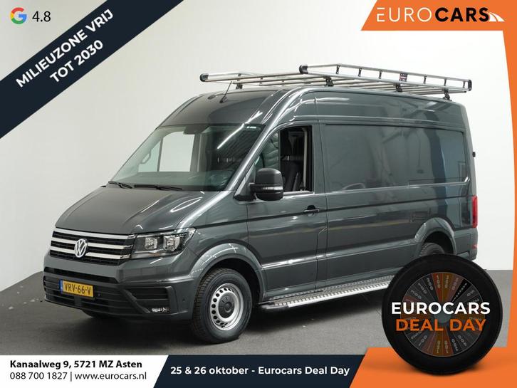 Volkswagen Crafter 30 2.0 TDI L3H3 Highline Trekhaak Apple C, Auto's, Bestelauto's, Bedrijf, Te koop, ABS, Achteruitrijcamera