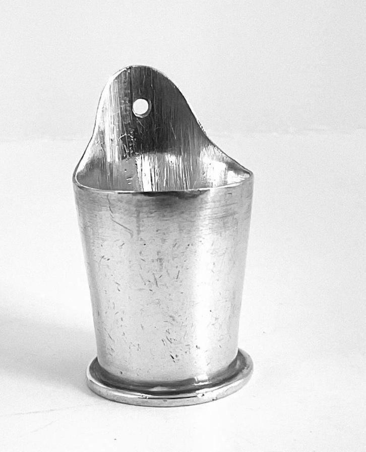 Zilveren miniatuur wand zeepbakje ⭐, Antiek en Kunst, Antiek | Goud en Zilver, Zilver, Verzenden