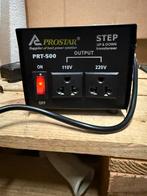 Prostar PRT-500 Step Up/Down Transformator omvormer 110 volt, Ophalen of Verzenden