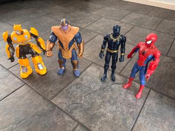 Marvel Spider-man, black Panther en/of Bumble Bee beschikbaar voor biedingen