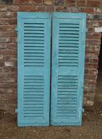 set oude louvre luiken blinden schutters, Ophalen