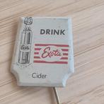 SPELDJE cider, Verzamelen, Speldjes, Pins en Buttons, Ophalen of Verzenden, Zo goed als nieuw, Merk