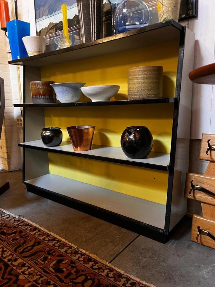 32) Jaren 50 winkel Philips presentatie kast., Huis en Inrichting, Kasten | Wandmeubels, Gebruikt, Minder dan 100 cm, Minder dan 150 cm