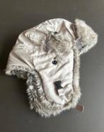 King Cap Fair Wear piloten muts beige grijs, Ophalen of Verzenden, Zo goed als nieuw, Overige maten, Muts