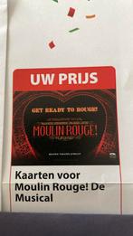 Moulin Rouge ticket 6 stuks 50 euro per stuk, Tickets en Kaartjes