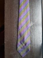 Paars gestreepte Van Gils stropdas - 100% zijde, Kleding | Heren, Stropdassen, Ophalen of Verzenden, Paars, Van Gils, Met patroon
