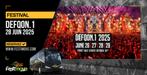 Defqon ticket vrijdag, Tickets en Kaartjes, Evenementen en Festivals, Eén persoon