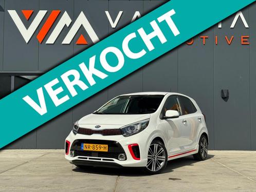 Kia Picanto 1.2 CVVT GT GT-Line 2017 Stoelverwarming Airco L, Auto's, Kia, Bedrijf, Te koop, Picanto, ABS, Airconditioning, Apple Carplay